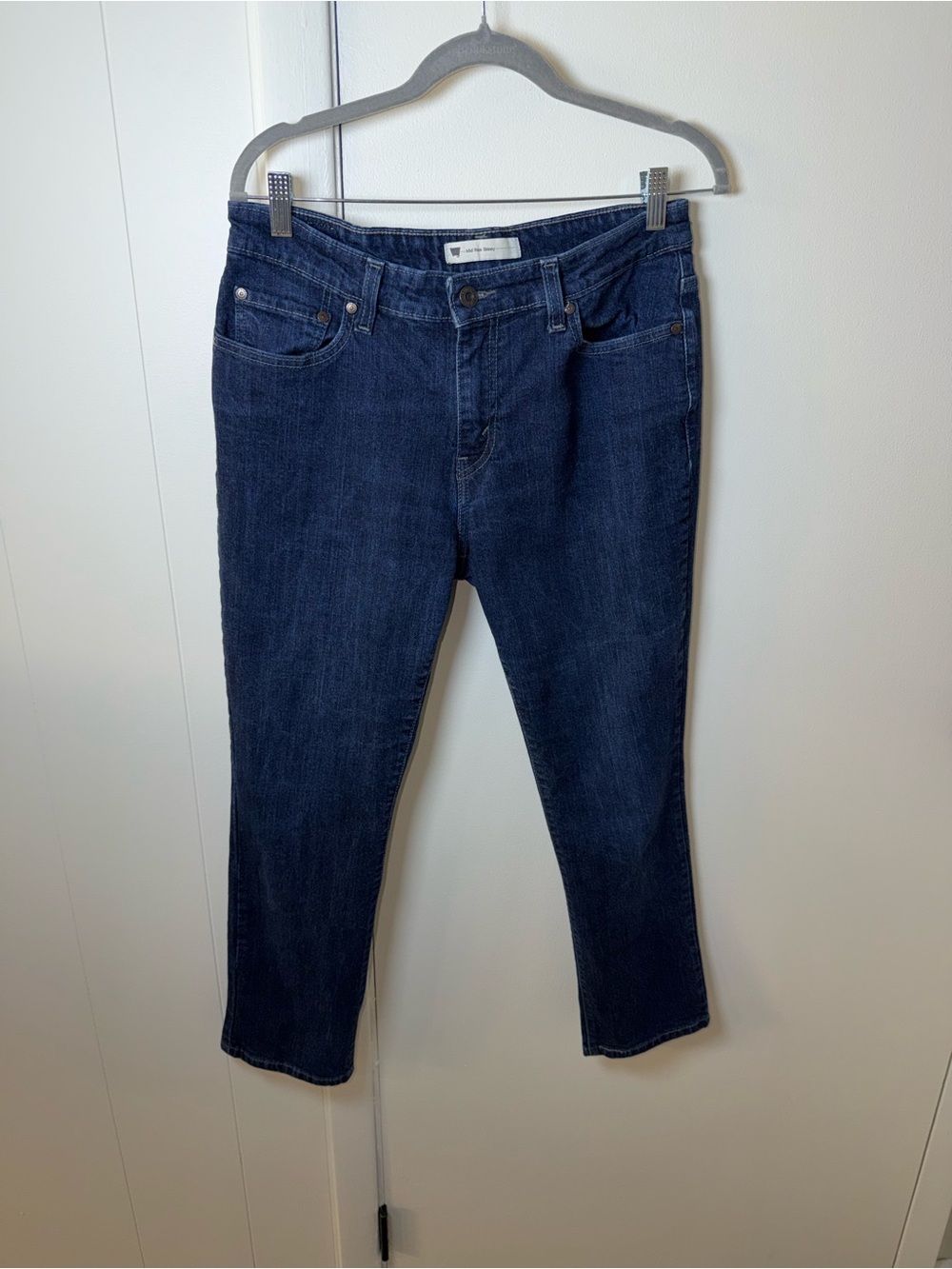 Levi’s Mid‑Rise Skinny Capri Jeans | Women’s 14 | EUC